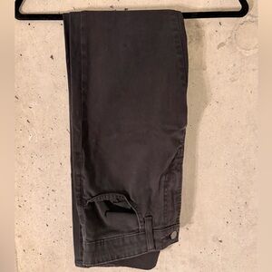 Uniqlo Black Slim Fit Chino Pants – Men’s Stretch Workwear Trousers